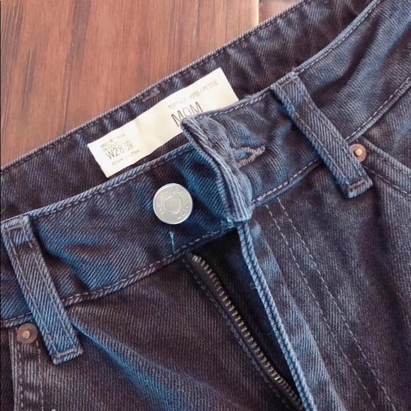24.NWOT Topshop Mom jeans - Picture 5 of 6